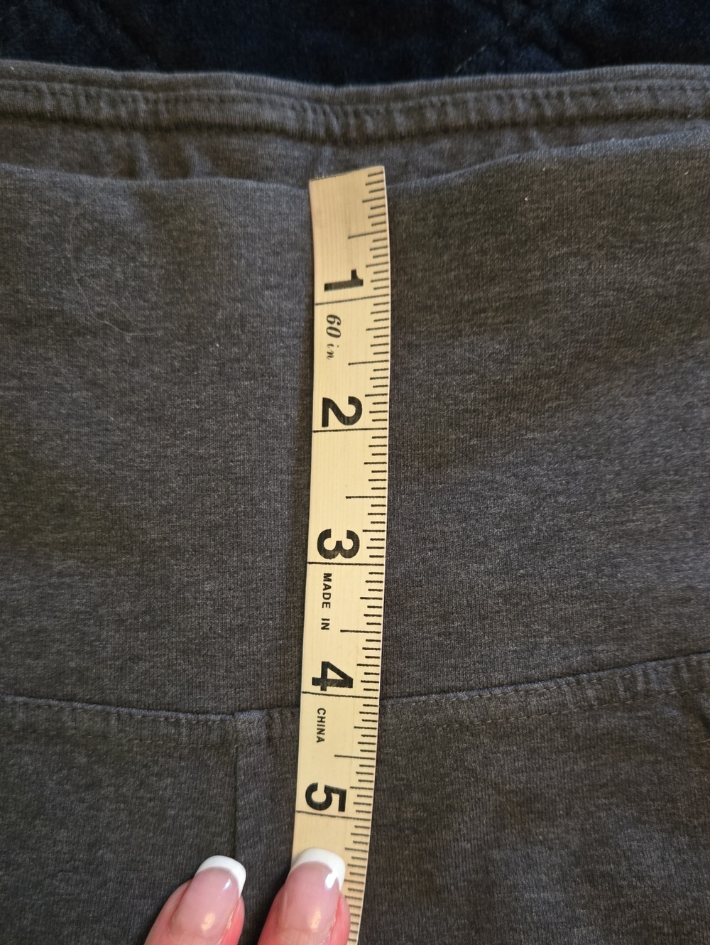 PACT Organic Cotton Airplane Wide Leg Pant in Charcoal Heather - Picture 8 of 11
